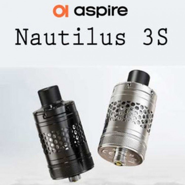 Aspire - Nautilus 3S 24 mm Elektronik Sigara Atomizer