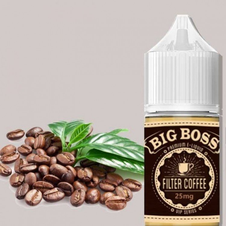 Big Boss - Filtre Kahve 30 ml Salt Likit