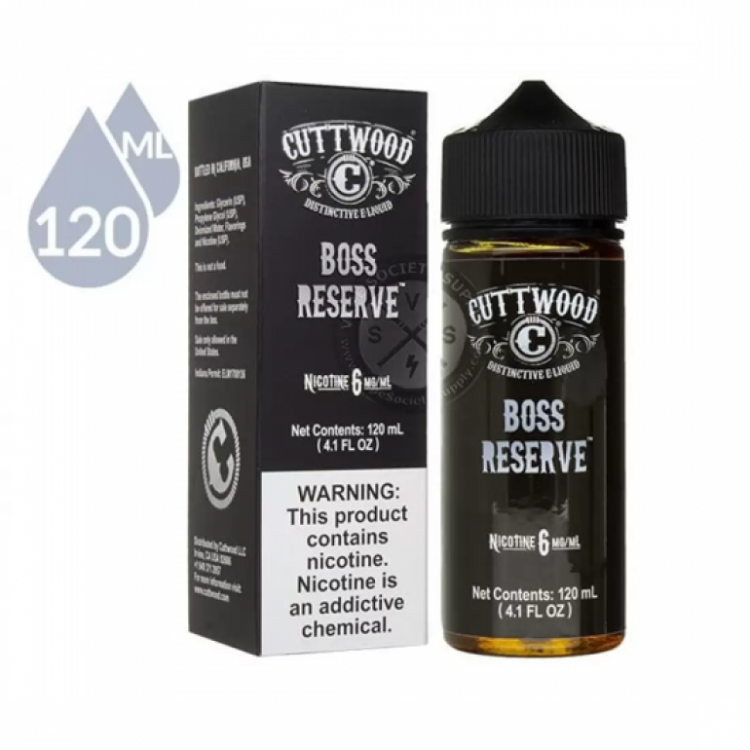 Cuttwood - Boss Reserve 120 ml. Elektronik Sigara Likit