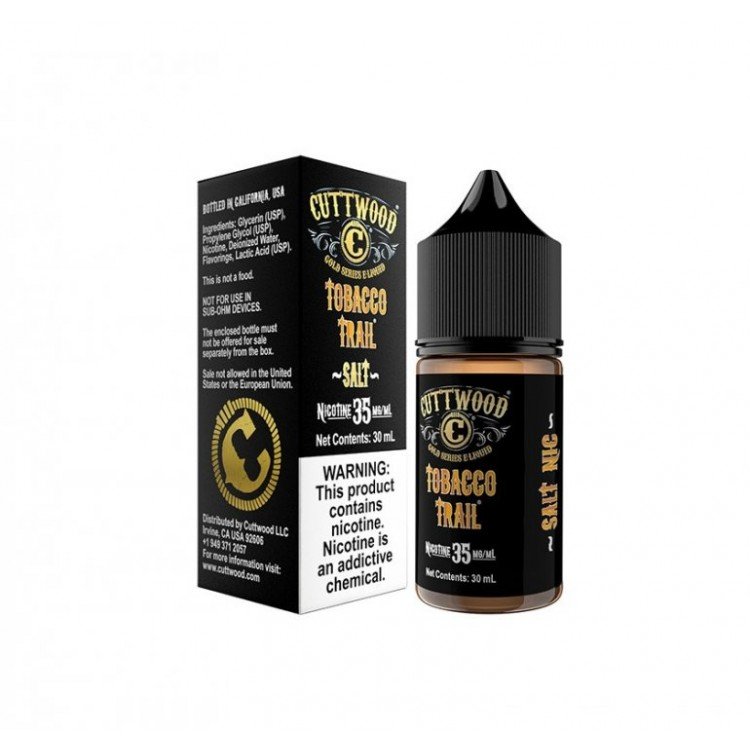 Cuttwood - Tobacco Trail 30 ml Premium Salt Likit