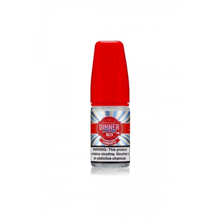 Dinner Lady - Strawberry Ice 30 ml Premium Salt Likit