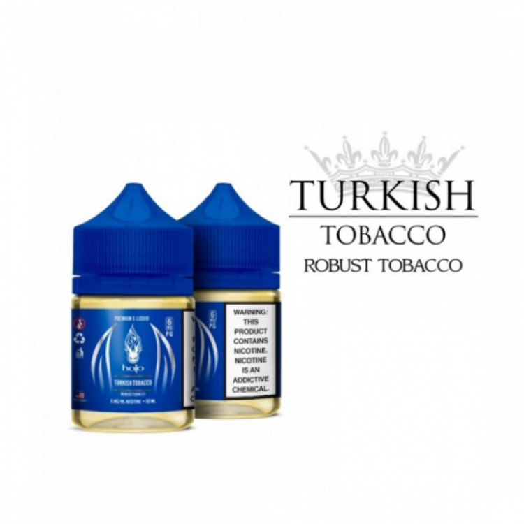 Halo -Turkish Tobacco 60 ml Premium Likit