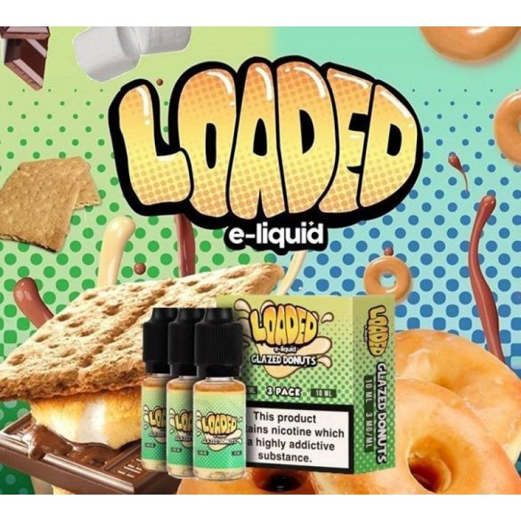 Loaded - Glazed Donuts 3x10ml Premium Likit