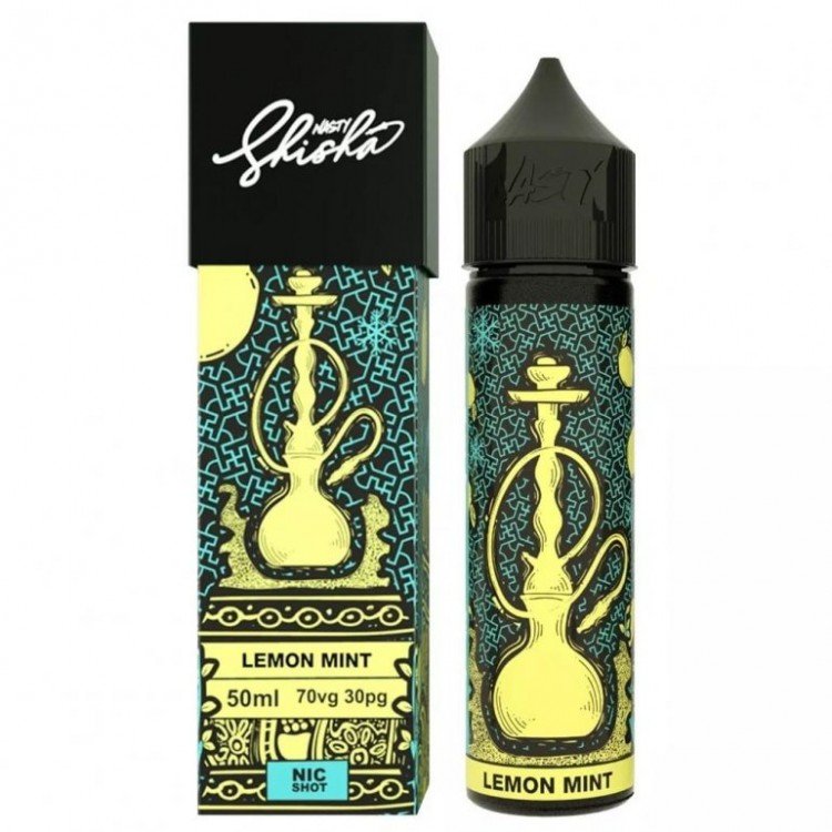 Nasty Juice - Shisha Salt Lemon Mint Premium Likit 30ml