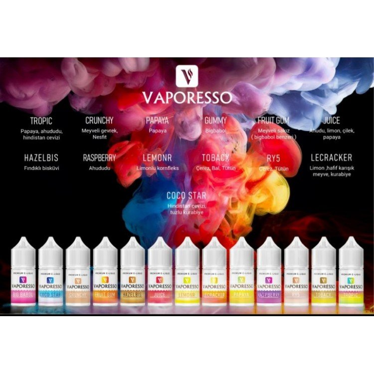 Şahane 5 Al 4 Öde 30 ml Vaporesso Likit Kampanyası