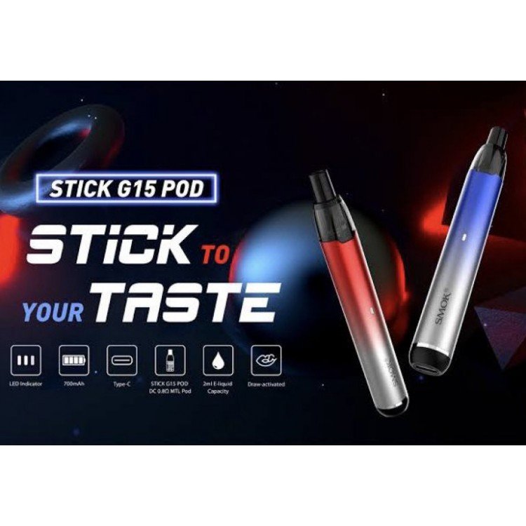 Smok - G15 700 Mah Pod Mod Elektronik Sigara Kit