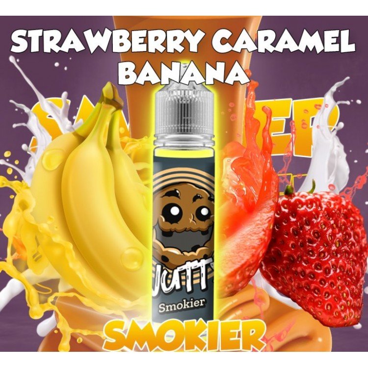 Smokier - Strawberry Caramel Banana 60 ml Premium Likit