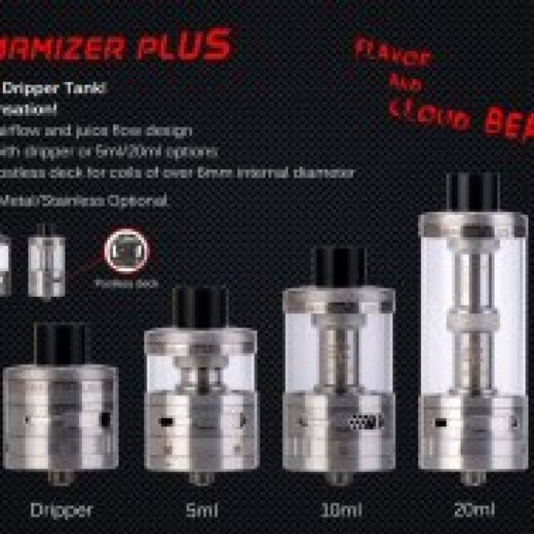 Steam Crave AROMAMİZER PLUS RDTA 5ML-20M Dönüştürücü Cam