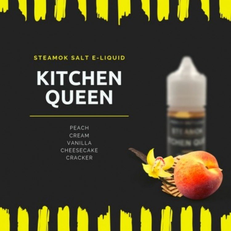 SteamOk - Kitchen Queen 30ML Premium Salt Likit