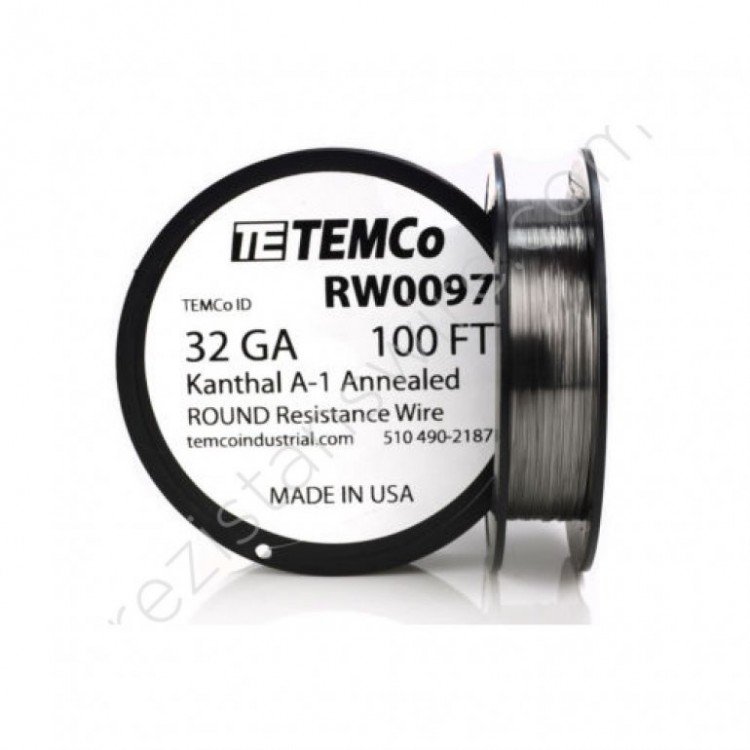 TEMCo Kanthal A1 32 GA 10 metre Tel