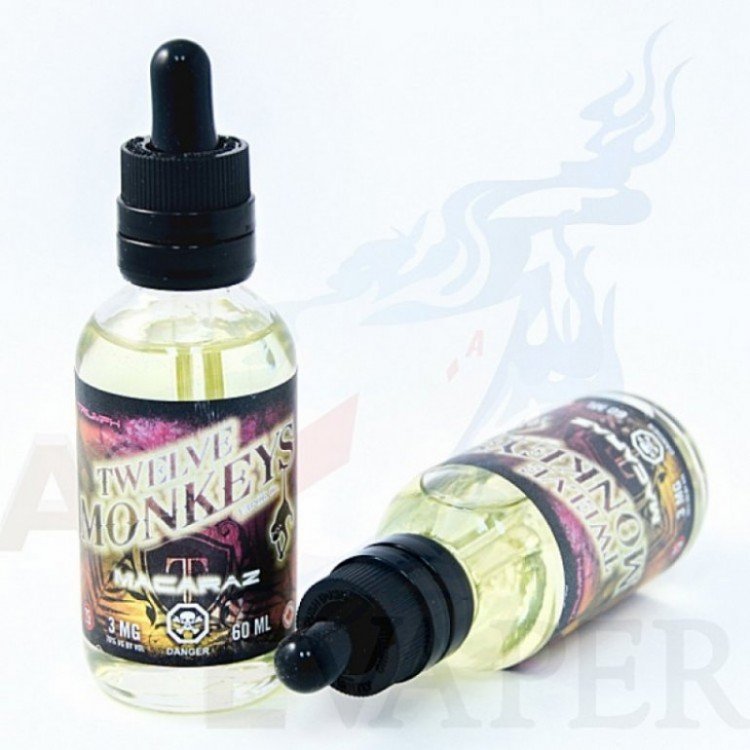 Twelve Monkeys - Macaraz 60 ml Premium Likit