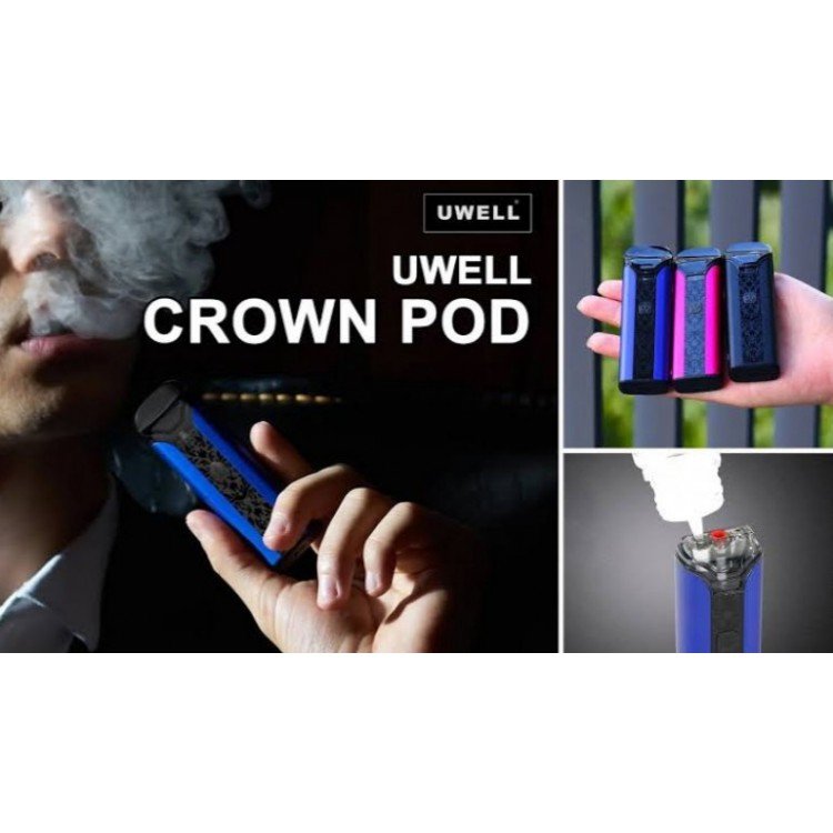 Uwell -Caliburn Crown 1250 mah 25w Pod Mod Elektronik Sigara Kit