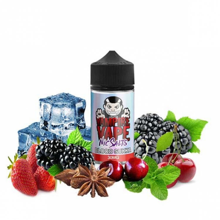 Vampire Vape - Blood Sukka 30 ml Premium Salt Likit