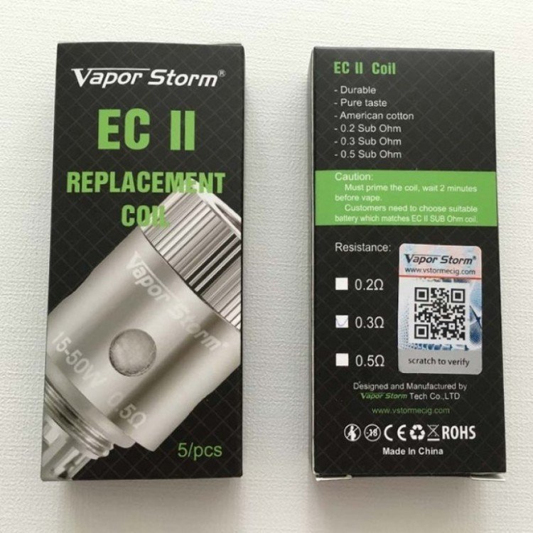 Vapor Storm EC II 5li Coil