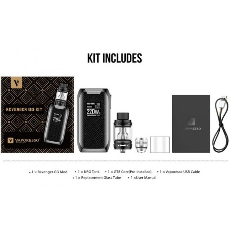 Vaporesso Revenger GO 220W 5000 mah Elektronik Sigara