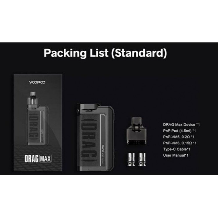 Voopoo - Drag Max 177w Elektronik Sigara Kit