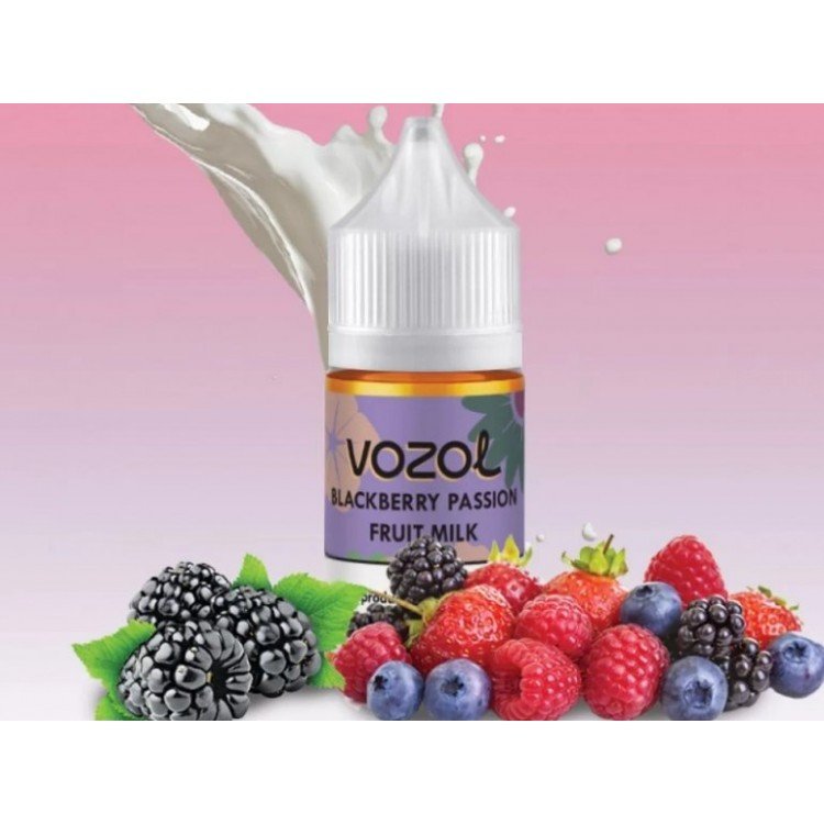 Vozol Bar - Blackberry Passion Fruit Milk 30 ml Likit