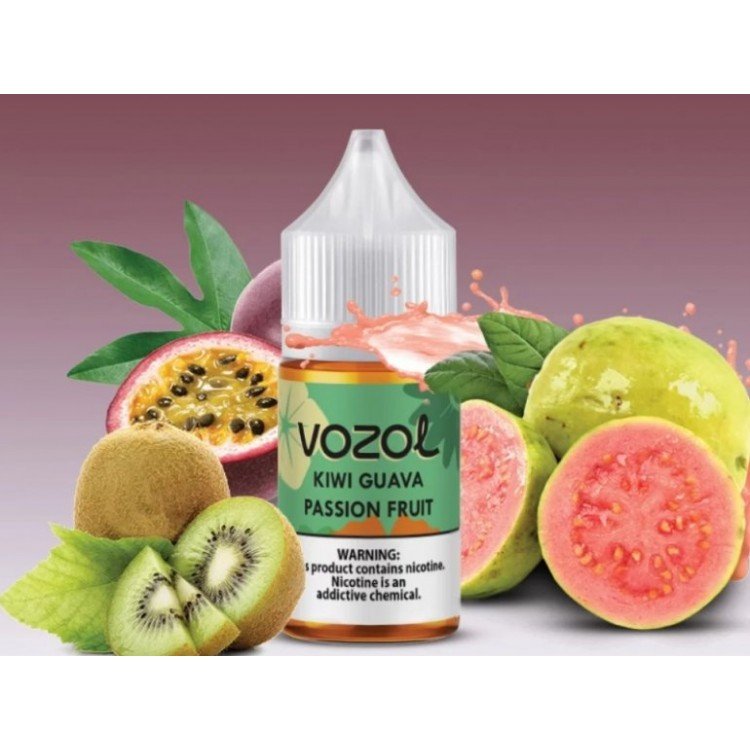 Vozol Bar - Kiwi Guava Passion Fruit 30 ml Salt Likit