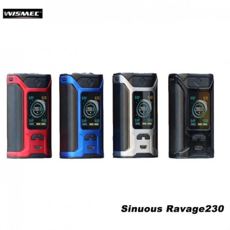 Wismec - SINUOUS RAVAGE 230W Elektronik Sigara Mod