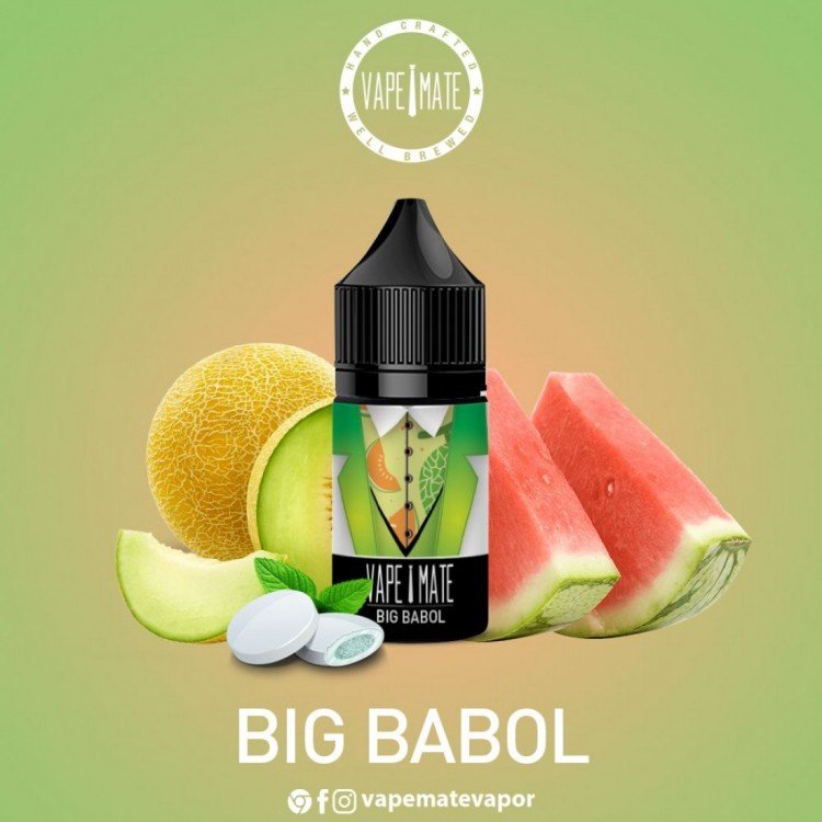 Vape Mate - Big Babol 30 ML Salt Likit